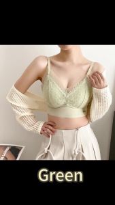 French Lace Bra Ice Silk Trace less Comfort