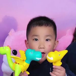 Magnetic Dinosaur Assembly Toy Light and Sound