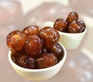 พุทราเชื่อม พุทราจีนอบแห้ง ไร้เมล็ด ขนาด 300 กรัม พุทราจีนเชื่อมอบแห้งพร้อมทาน Red Dates