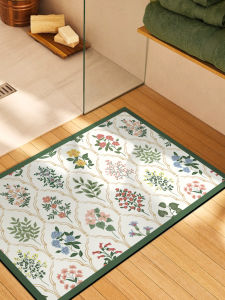 Thảm Phòng Tắm Bằng Đất Phùosit Thấm Hút Nước Nhanh Khô Chống Trượt Thảm Phòng Tắm Thảm Nhà Tắm Thảm Phòng Vệ Sinh Thảm Cửa Nhà Tắm