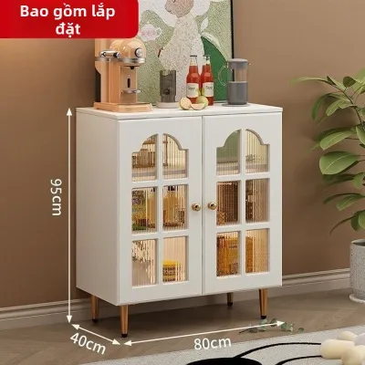 Tủ Buffet Phong Cách Châu Âu Hiện Đại Có Khoảng Trống Lưu Trữ