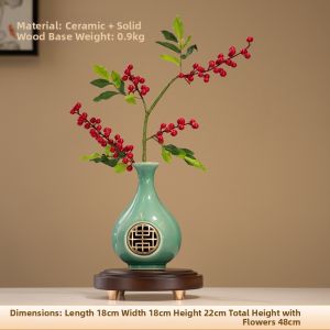 BAOTISEN | New Chinese Antique Style Ceramic Vase