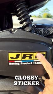 JRP Stickers for Motorcycle Sticker Waterproof Motor Helmet Sticker Hologram Vinyl Stikerss Motorcycle Decals