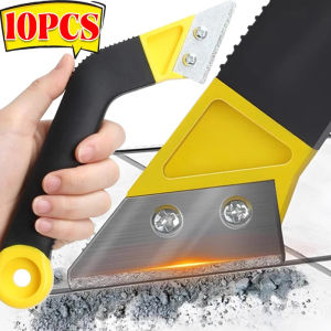 10ชิ้นที่ทำความสะอาดแปรงหวีผมร่องร่องกระเบื้องกระเบื้องผนังพื้นน้ำยาทำความสะอาดข้อต่อเครื่องตรวจจับโลหะใบมีดสำหรับมีดช่องว่างเครื่องมือซ่อมแซม
