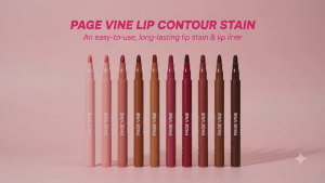 [SG Stock] PAGE VINE Velvet Lip Liner | 12H Kiss-proof Smudge-proof Matte Lip Stain