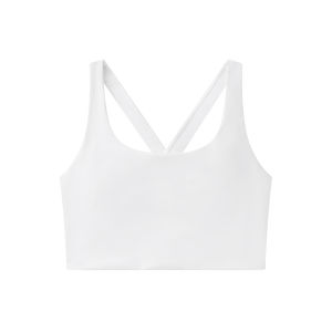 JOLLY BEAN | Girls Wide-Strap Cross-Back Outerwear Sports Bra
