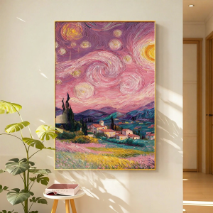 YASISHA | Creamy Sky Living Room Entrance Decorative Painting