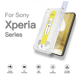For SONY Xperia 1 5 10 IV V III VI VII 1V 1IV 5IV 10IV 5V Screen Protector Tempered Glass Protective Easy Auto-Dust Removal Kit