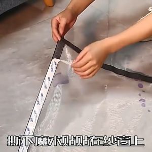 16-110mm Strong Durable DIY Nylon Textile Self-adhesive Fastener Tape Double-sided Hooks Loops Fastener Velcroes Stickers