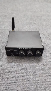 DAC Q4 Giải Mã Cổng Quang Blutooth Đọc USB Có Điều Khiển - Chỉnh Bass Treble