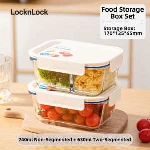 LocknLock | Microwaveable Glass Food Storage Container Lunch Box
