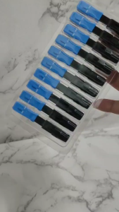 หัว ไฟ เบอร์ ออฟ ติก แบบ FAST CONNECTOR SC/UPC สีฟ้า (แผง 10 ชิ้น)