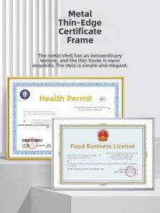 GOLDLONSEN | A3 Certificate Display Frame A3