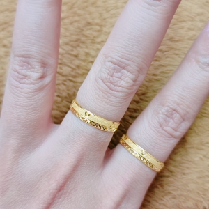 JIN JING CINCIN BAJET SIZE 11-19(HOLLOW) EMAS 916 ORI 0.98G-1.15G