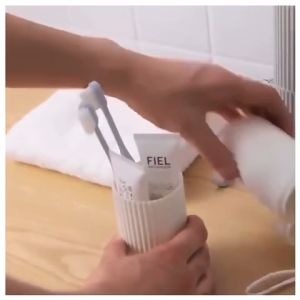 Tempat Sikat Gigi Odol Tabung Polos Travelling Big Toothbrush Towel Case Serbaguna