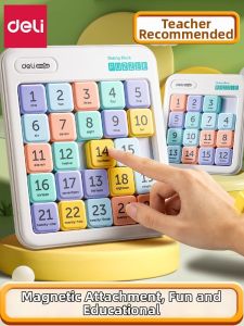deli | Educational Magnetic Digital Sliding Puzzle for Children