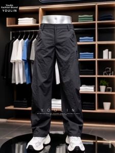 YOULIN | Black Quick Drying Summer Work Pants