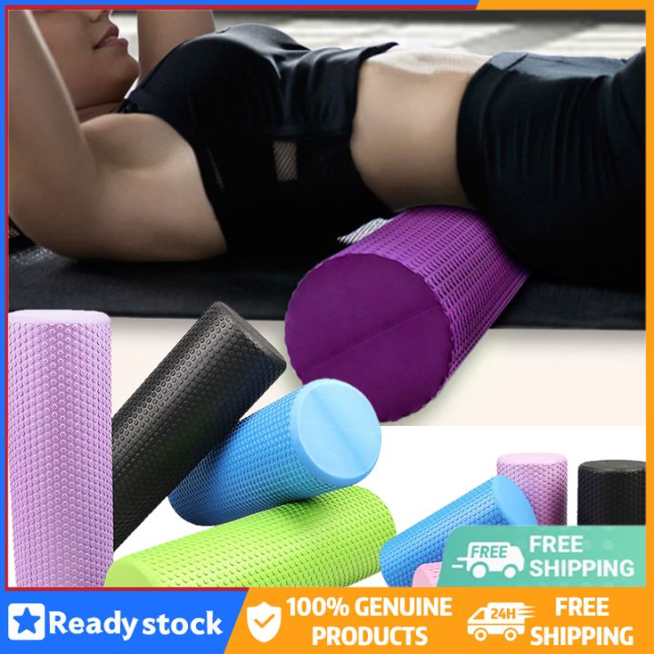 Ready stock 30/45/60CM Yoga Foam Roller High-density EVA Muscle