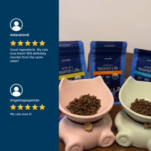 Nurture PRO Nourish Life Grain-Free Dry Cat Food 227g / 1.1kg | NurturePRO Digestion Immunity Shiny Coat