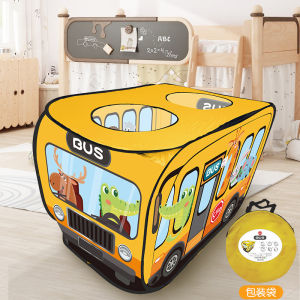 Export Indoor Kids Fire Truck Police Car Bus Car Tent Outdoor Game House Play House Food Trailer Toys