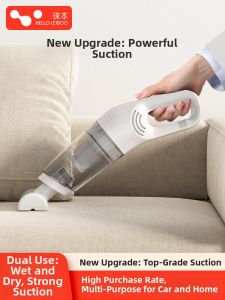 「China Plug」HELLOLEIBOO | Powerful Handheld Mini Vacuum Cleaner for Home Car and Bed Use
