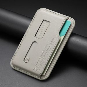 Ví Da Từ Tính Đựng Thẻ Tương Thích Với Magsafe Dành Cho iPhone 14 13 15 17 16 12 Air Pro Max Plus - Có Dây Đeo Và Chức Năng Dựng Đứng