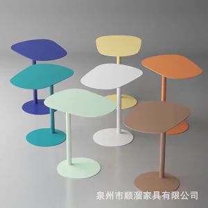 Minimalist Wabi-sabi Style Small Household Mobile Coffee Table