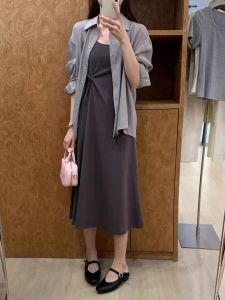 Lightweight Silk Sun Protection Shirt Coat Womens New 2025 Back Split Shirt Summer National Style Button Long Sleeve Top