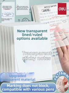 deli | Adhesive Tear-off Sticky Notes for Students
