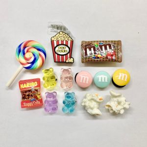 JBSet 🔆🔅🌀ตัวติดรองเท้ามีรู “ ของหวาน ป๊อปคอร์น ” 👠🌈 shoe Charm Sweet “ Candy pop ” อินเทรนด์สุด งานดีสีสด