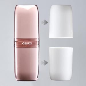 MONLEYTA | Travel Portable Four-in-One Multifunctional Toothbrush Cup Storage Box Dental Care Kit Food Grade Toothbrush Holder MONLEYTA