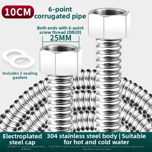 YUNRAN | Heat Resistant Pressure-Resistant Cold and Hot Water Flexible Metal Pipe