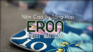 Nệm trải sàn Hàn Quốc Eron chất cao su tổng hợp êm ái thoáng mát dày 3cm