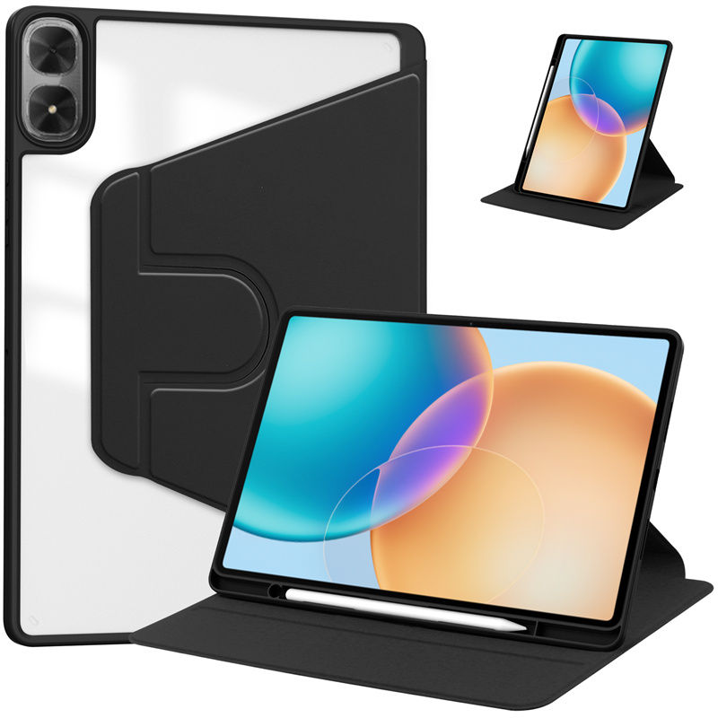 Transparente Pu Leder Tablet Hülle Für Infinix Xpad Mit Ständer_voghion.com