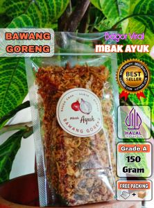 BAWANG GORENG ASLI JEPARA (Grade A) 150gr