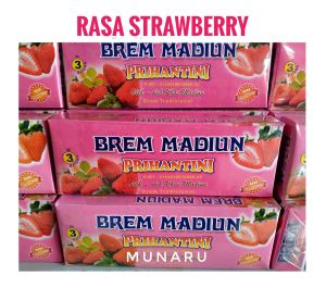 Brem Madiun Rasa Strawberry Khas Prihantini