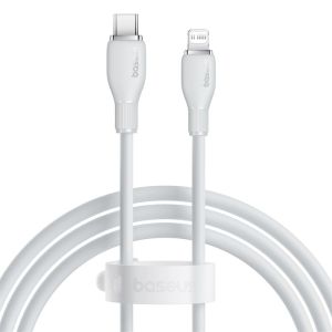 BASEUS | Baseus TPE 20W USB C Cable For IPhone 14 13 12 11 Pro Max XS Fast Charging Cable Type C To Lighting Date Wire For iPad Macbook
