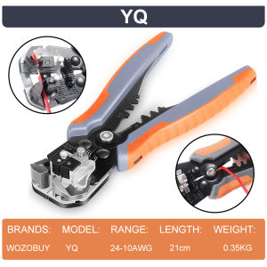 Crimping Tool or Wire Connector Kit for 24-14 AWG Spade Connector Crimper Open Terminal Connector Crimping Tool Kit