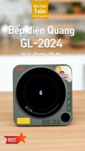 [ XẢ KHO ] Bếp Hồng Ngoại Gali GL-2024. Không Kén Nồi - Mặt Kính Ceramic Chịu Nhiệt Bền Bỉ. BH Chính Hãng 1 Năm