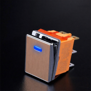 LANBOO | Waterproof Metal Toggle Self-locking Switch 28x22mm