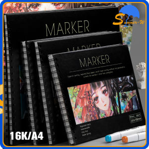 50 Sheets Marker Pad No Penetration Paper A4 Hardcover Sketchbook Untuk Copic Dan Promarker