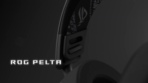 ASUS ROG PELTA GAMING HEADSET TRI-MODE RGB GAMING HEADSET A501 WITH ROG SPEEDNOVA WIRELESS TECHNOLOGY ERGONOMIC & LIGHTWEIGHT DESIGN INTUITIVE CONTROLS