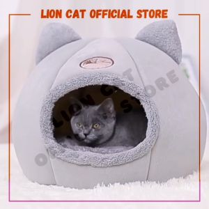 Cat Bed Pet Sleeping Bed for Indoor Cat Dog House Removable Washable Warm Comfortable Katil Kucing Anjing
