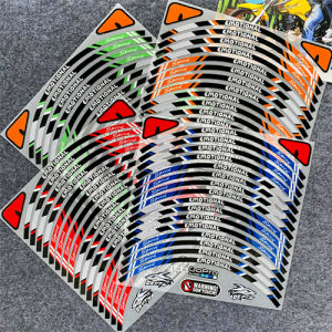 17 Inch Reflective Motorcycle Wheel Sticker Hub Decal Rim Stripe Tape for YAMAHA YZF-R1 YZFR1 YZF R1