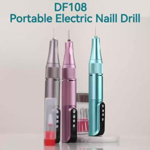 Bút Khoan Móng Tay Không Dây 35000RPM USB Có Thể Sạc Lại Máy Khoan Móng Tay Cầm Tay Bằng Thép Không Gỉ Dụng Cụ Đánh Bóng Cho Salon