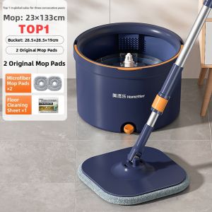 Homettler | Hand-Free Rotating Mop 2025 Dry & Wet Use