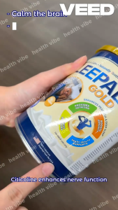 Original - Sleepal Gold Milk Powder Helps Improve Sleep Quality for Insomnia 400grams