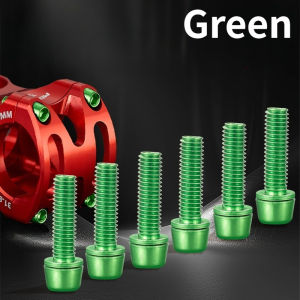 6pcs Bicycle Handlebar Screws M5x18mm Bicycle Stem Bolts Stainless Steel MTB Road Bike Stem Riser Screw in Bolts