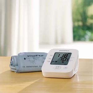 Thejoyful เครื่องวัดความดันแบบดิจิตอล เครื่องวัดความดันโลหิต เครื่องวัดความดันโลหิตแขนบน ชุดวัดความดันโลหิต Yuwell blood pressure monitor ใช้งานง่าย จอแสดงผลแบบ LCD ความแม่นยำสูง รับประกันสินค้า 5 ปี