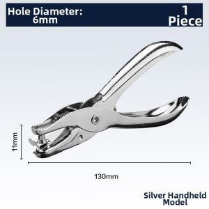 deli | Multifunctional Single Hole Punch for Paper and Tickets